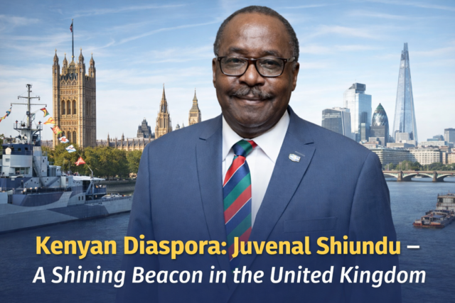 Kenyan Diaspora: Juvenal Shiundu – A Shining Beacon in the UK 1 Kenyan Diaspora: Juvenal Shiundu – A Shining Beacon in the UK