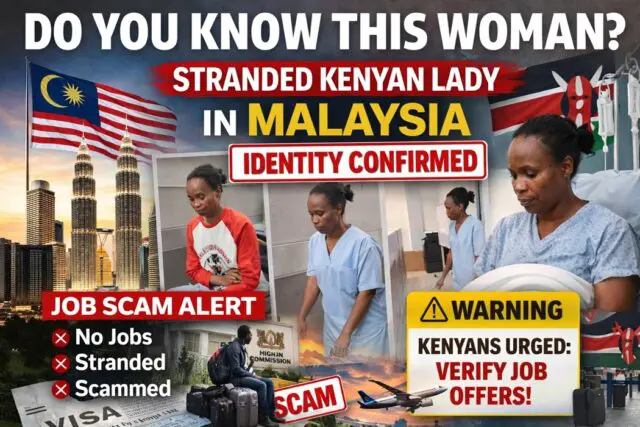 Update on Stranded Kenyan Lady in Malaysia: Identity Confirmed