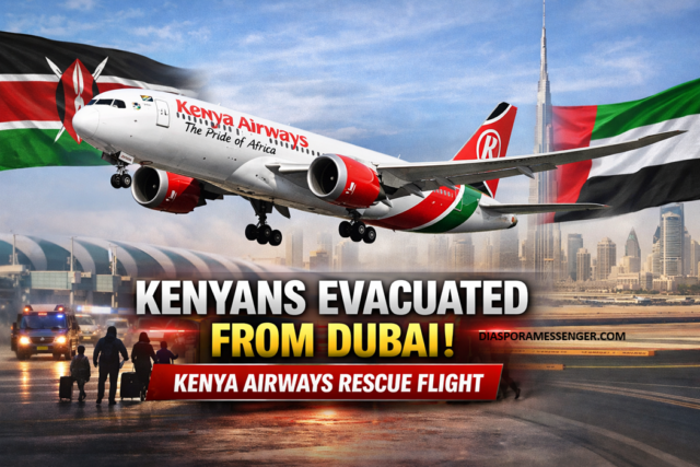 Kenyans Evacuated from Dubai: First Kenya Airways Flight