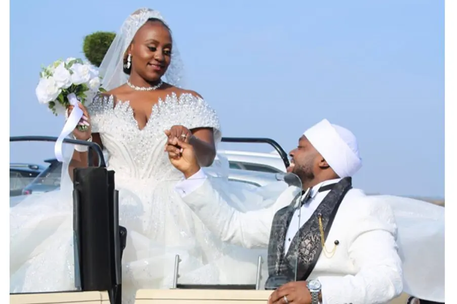 Martha Karua Graces MC Smart’s Colorful Wedding in the UK 2 MC Smarts Star Studded Wedding3