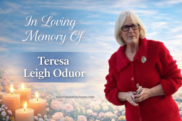 Death and Funeral Announcement: Teresa Leigh Oduor 1 Death and Funeral Announcement: Teresa Leigh Oduor