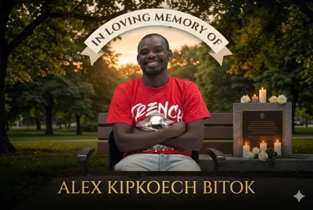 Kenyan-Born Alex Kipkoech Bitok Passes Away in Kansas