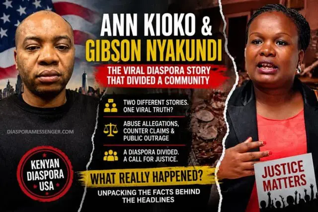 Unveiling the Real Diaspora Story of Ann Kioko & Gibson Nyakundi 1 Unveiling the Real Diaspora Story of Ann Kioko & Gibson Nyakundi