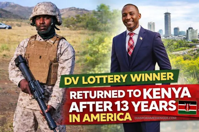 Kenyan Diaspora Story: DV Lottery Winner Returns to Kenya 1 Kenyan Diaspora Story: DV Lottery Winner Returns to Kenya