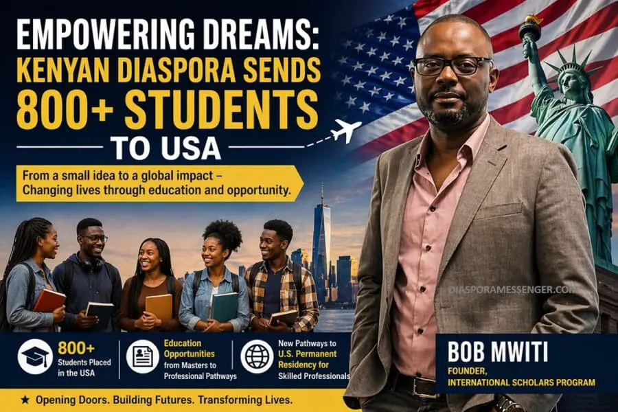 How Kenyan Diaspora Transformed 800 Students' Futures in US 1 How Kenyan Diaspora Transformed 800 Students' Futures in US