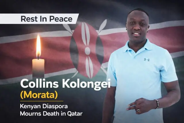 Kenyan Diaspora in Qatar Mourns Collins Kolongei ‘Morata’ Loss