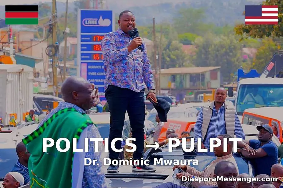 Dr Dominic Mwaura: From Politics to Pulpit Transformation In USA