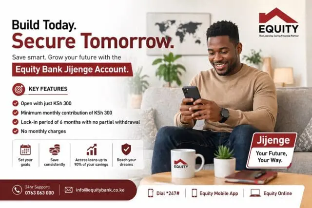 Benefits of Equity Bank Jijenge Account for Kenyan Diaspora 1 Benefits of Equity Bank Jijenge Account for Kenyan Diaspora