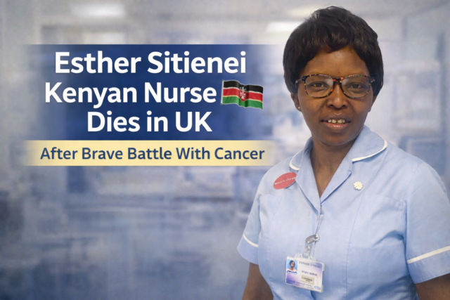 Kenyan Nurse in UK Dies After Brave Battle With Cancer