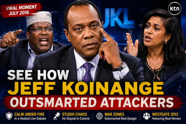 Hilarious: See How Jeff Koinange Outsmarted Attackers 1 Hilarious: See How Jeff Koinange Outsmarted Attackers