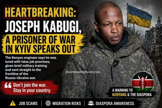 Joseph Kabugi: A Heartbreaking Story of War in Captivity 1 Joseph Kabugi: A Heartbreaking Story of War in Captivity