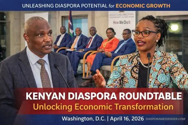 Kenyan Diaspora Roundtable: Unlocking Economic Growth 1 Kenyan Diaspora Roundtable: Unlocking Economic Growth