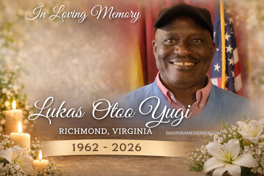 Death Announcement of Lukas Otoo Yugi in Richmond Virginia