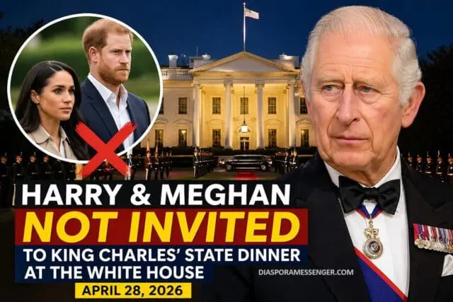 Why Prince Harry and Meghan Markle Missed the State Dinner 1 Why Prince Harry and Meghan Markle Missed the State Dinner