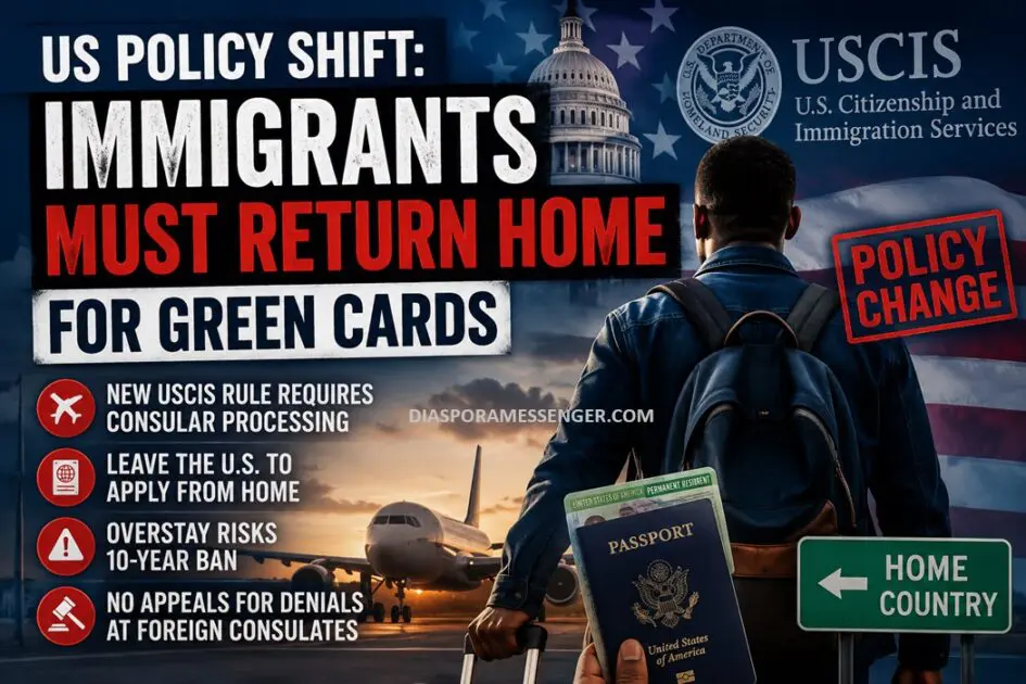Shocking Policy: Immigrants Must Return Home for Green Cards 1 Shocking Policy: Immigrants Must Return Home for Green Cards