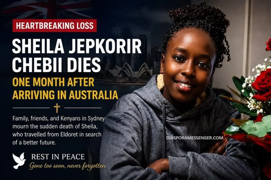 Tragedy: Kenyan Woman Dies 1 Month After Moving to Australia 1 Tragedy: Kenyan Woman Dies 1 Month After Moving to Australia