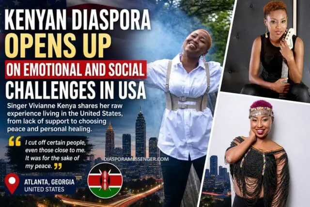 Vivianne's Journey: Kenyan Diaspora's Emotional Struggles 1 Vivianne's Journey: Kenyan Diaspora's Emotional Struggles