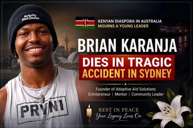 Brian Karanja Dies in Tragic Road Accident in Australia 1 Brian Karanja Dies in Tragic Road Accident in Australia