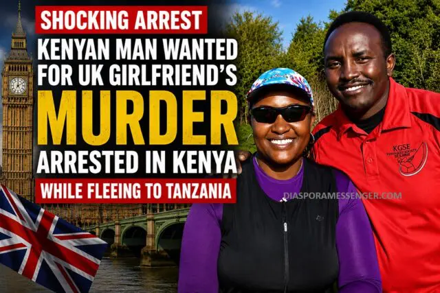 Kenyan Man Brian Kiplagat Arrested for UK Girlfriend' Murder 1 Kenyan Man Brian Kiplagat Arrested for UK Girlfriend' Murder