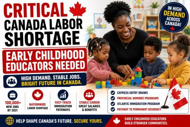 Canada Childhood Educator Shortage: Foreign Teachers Needed 1 Canada Childhood Educator Shortage: Foreign Teachers Needed