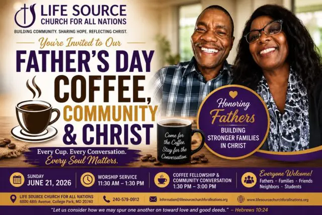 Celebrate Father's Day with Coffee, Community And Christ! 1 Celebrate Father's Day with Coffee, Community And Christ!