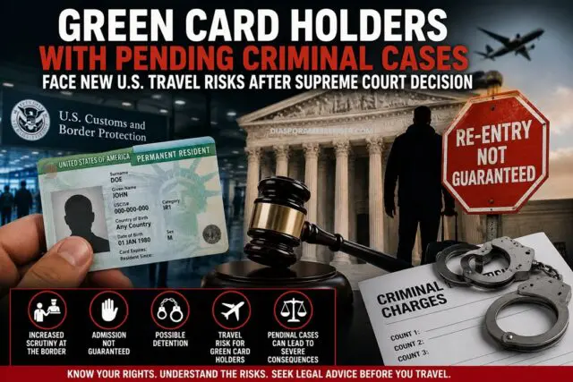 Green Card Holders: Avoid Re-Entry Denial with Pending Cases 1 Green Card Holders: Avoid Re-Entry Denial with Pending Cases
