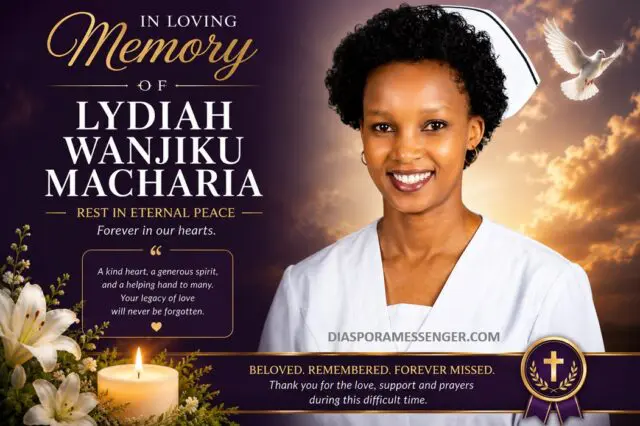 Sad: The Passing of Lydiah Wanjiku Macharia In California 1 Sad: The Passing of Lydiah Wanjiku Macharia In California