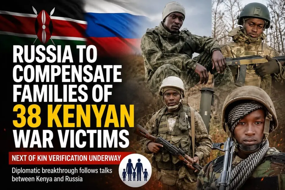 Russia Starts Compensation for Kenyan War Victims' Families 1 Russia Starts Compensation for Kenyan War Victims' Families