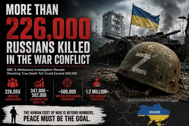 Shocking Report Reveals over 226,000 Russian Soldiers Killed 1 Shocking Report Reveals over 226,000 Russian Soldiers Killed