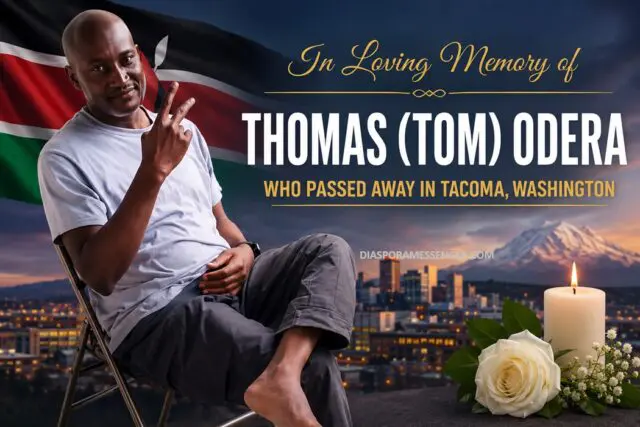 Tragic Farewell: Kenyan Thomas Odera Dies in Tacoma, WA 1 Tragic Farewell: Kenyan Thomas Odera Dies in Tacoma, WA