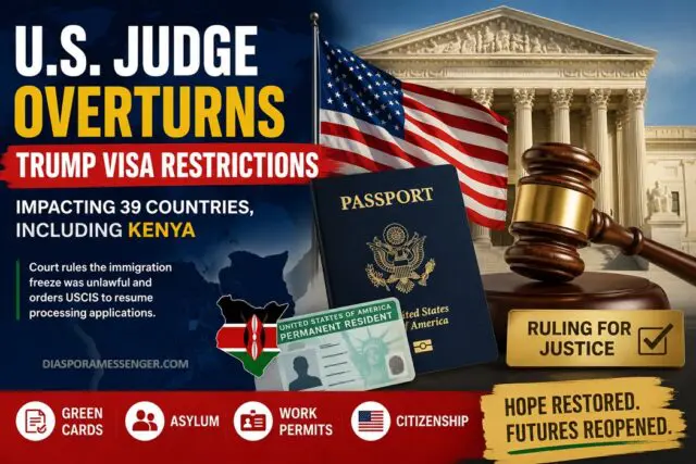 U.S. Judge Strikes Down Trump Visa Limits for 39 Countries 1 U.S. Judge Strikes Down Trump Visa Limits for 39 Countries