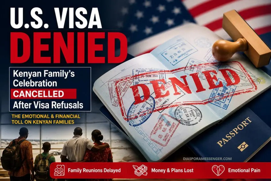 Kenyan Family's Celebration Cancelled After USA Visa Denials 1 Kenyan Family's Celebration Cancelled After USA Visa Denials