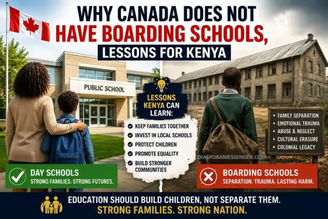 Why Canada Abandoned Boarding Schools: Lessons for Kenya 1 Why Canada Abandoned Boarding Schools: Lessons for Kenya