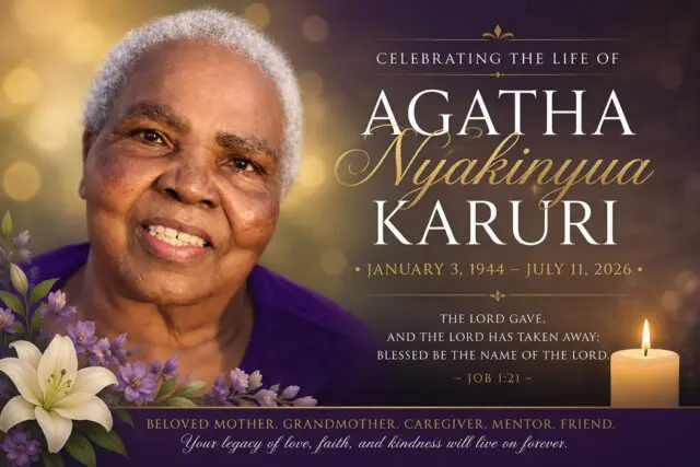 Kenyan Community in Richmond VA Loses a Beloved Matriarch 1 Kenyan Community in Richmond VA Loses a Beloved Matriarch