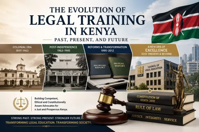 The Inspiring Powerful Evolution of Legal Training in Kenya 1 The Inspiring Powerful Evolution of Legal Training in Kenya