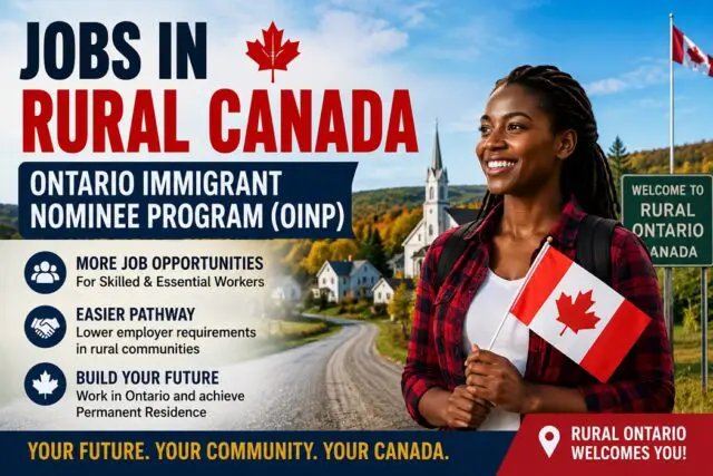 Great News: Ontario Rural Canada Jobs Open Through OINP 1 Great News: Ontario Rural Canada Jobs Open Through OINP