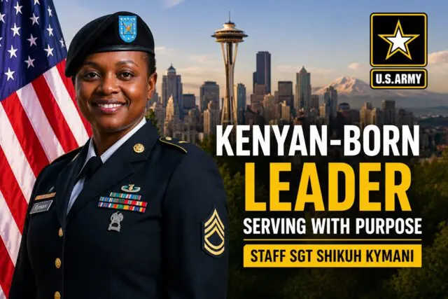 Kenyan-Born US Army Recruiter Shikuh Kymani Inspire Diaspora 1 Kenyan-Born US Army Recruiter Shikuh Kymani Inspire Diaspora