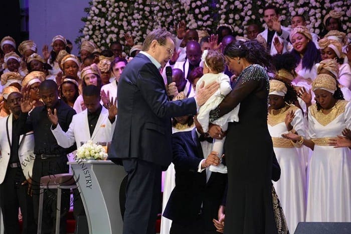 Bonnke Returns to Kenya, Conducts Wedding of Rev Wairimu’s son
