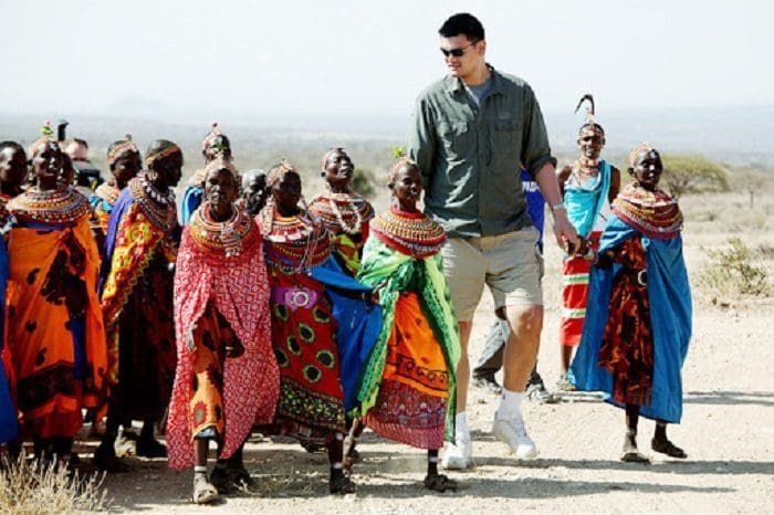 Ex-NBA Star Yao Ming in Kenya for Poaching Awareness