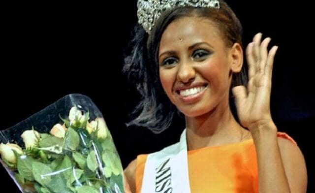 Miss Kenya announced top Africa Model at the Miss World Pageant