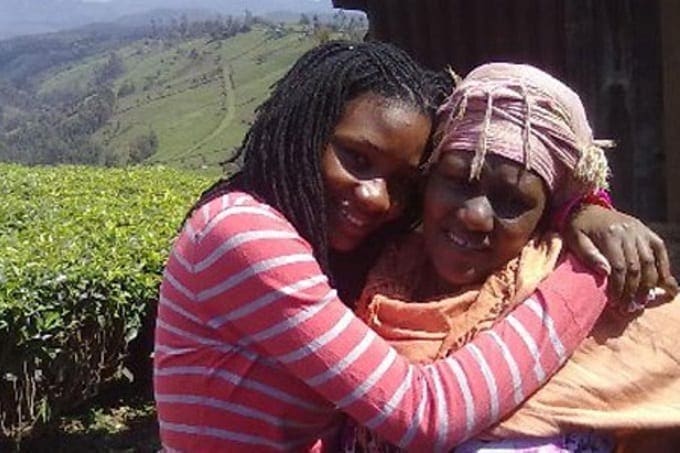 Kenyan mother and daughter meet after 20 years of separation