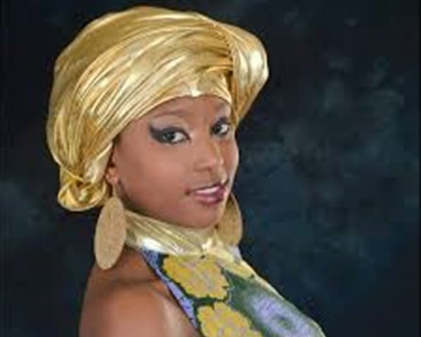 Kenyan lady, finalist in Miss Africa Belgium 2013