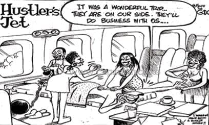 Uproar in Parliament over Ruto massage cartoon