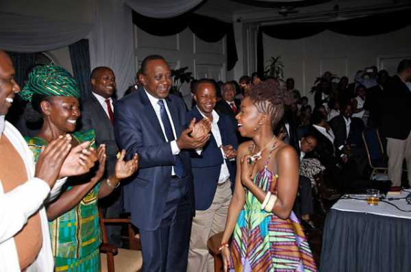 Photos: Uhuru Branded a Socialite After Attending Miss Karun's Exclusive Party