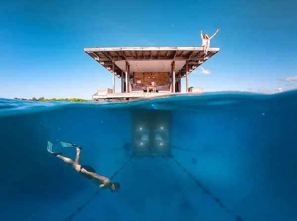 Africa’s Floating Hotel With Underwater Hotel Rooms In Zanzibar