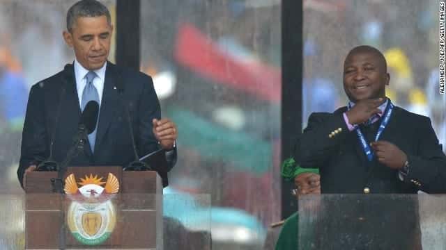 Video: Nelson Mandela sign language interpreter "a complete fraud"