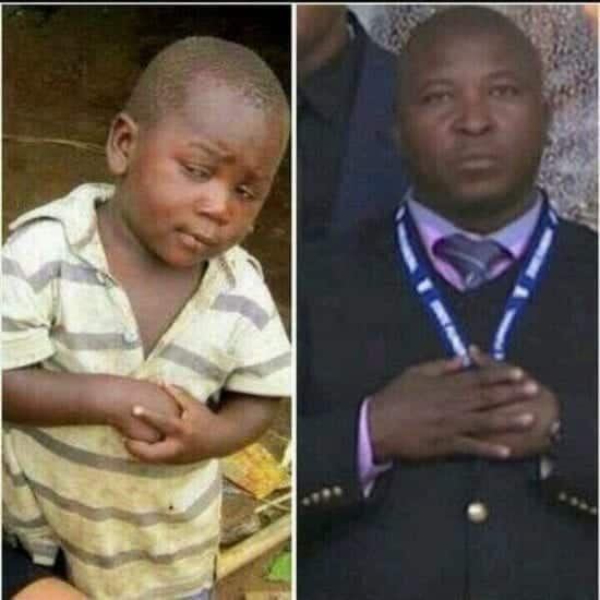 Picture of Mandela's Fake Interpreter as a Child-Familiar Figure