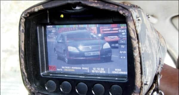 Speed Camera used to capture speeding vehicles. [PHOTOS: JONAH ONYANGO/STANDARD]