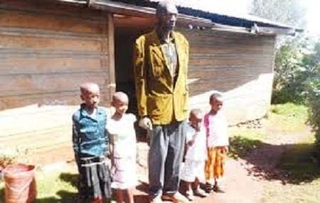Video: Meet the tallest man in Kenya Jackson Kipkuru
