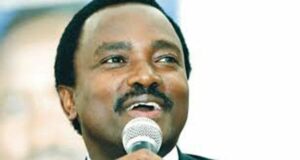 Kalonzo jets back into the country for Nyenze’s burial, son’s induction